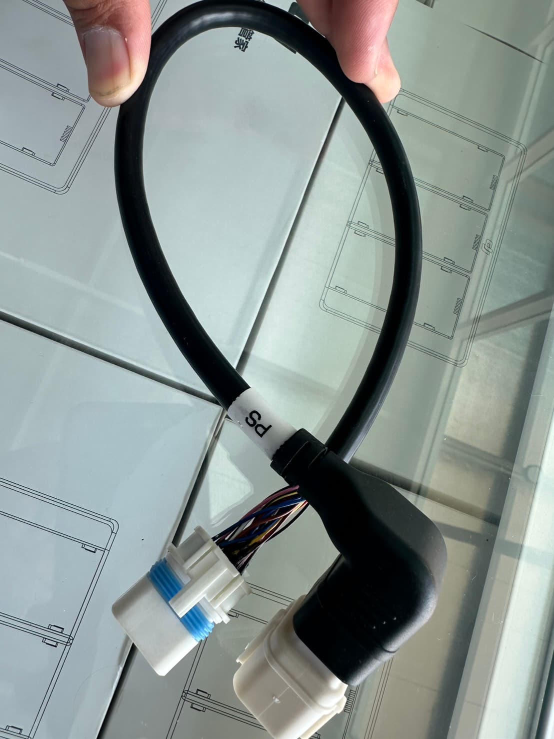 สาย PS หน้า โดรน DJI